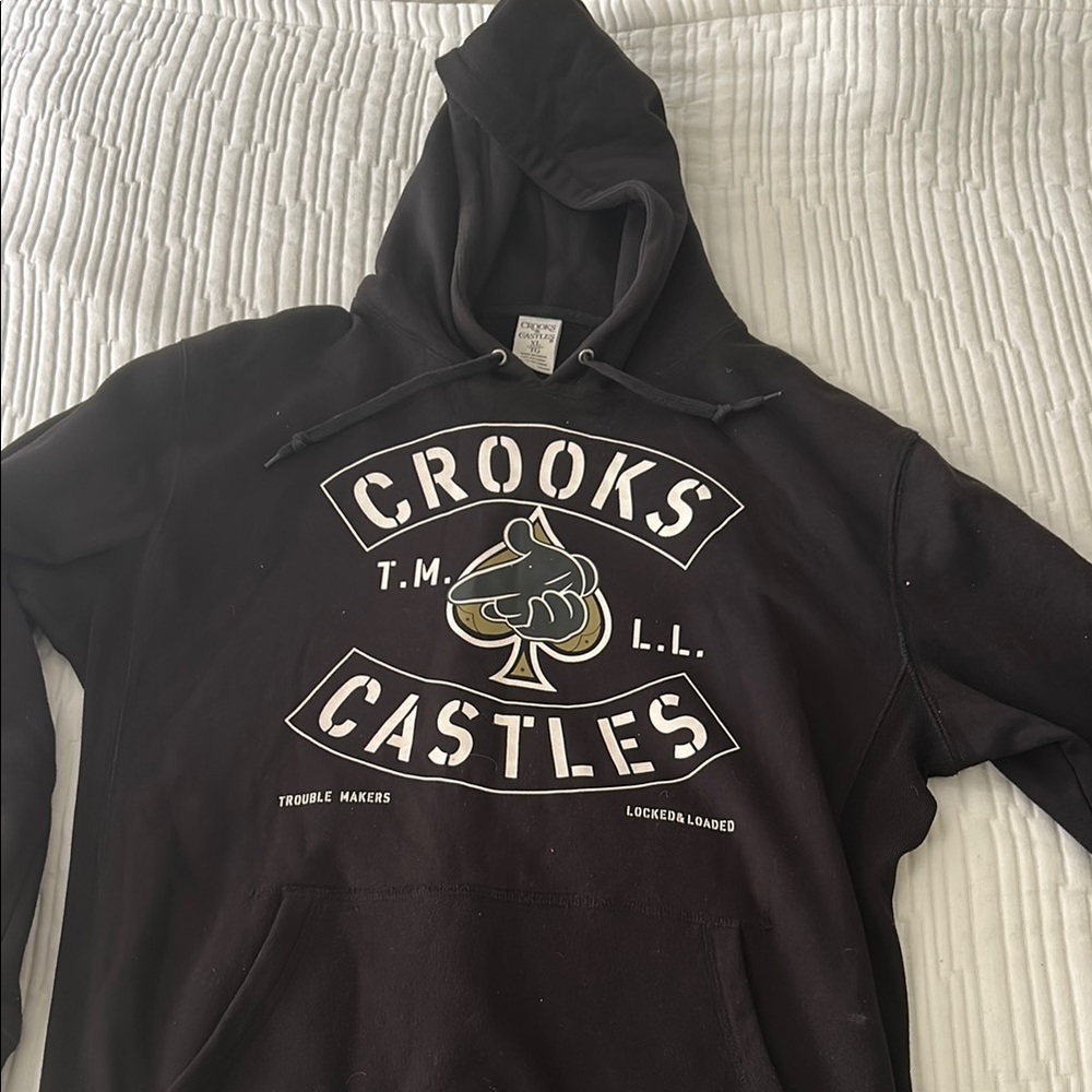 Crooks & Castles Black Hoodie